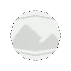 Low Poly Sphere example gif
